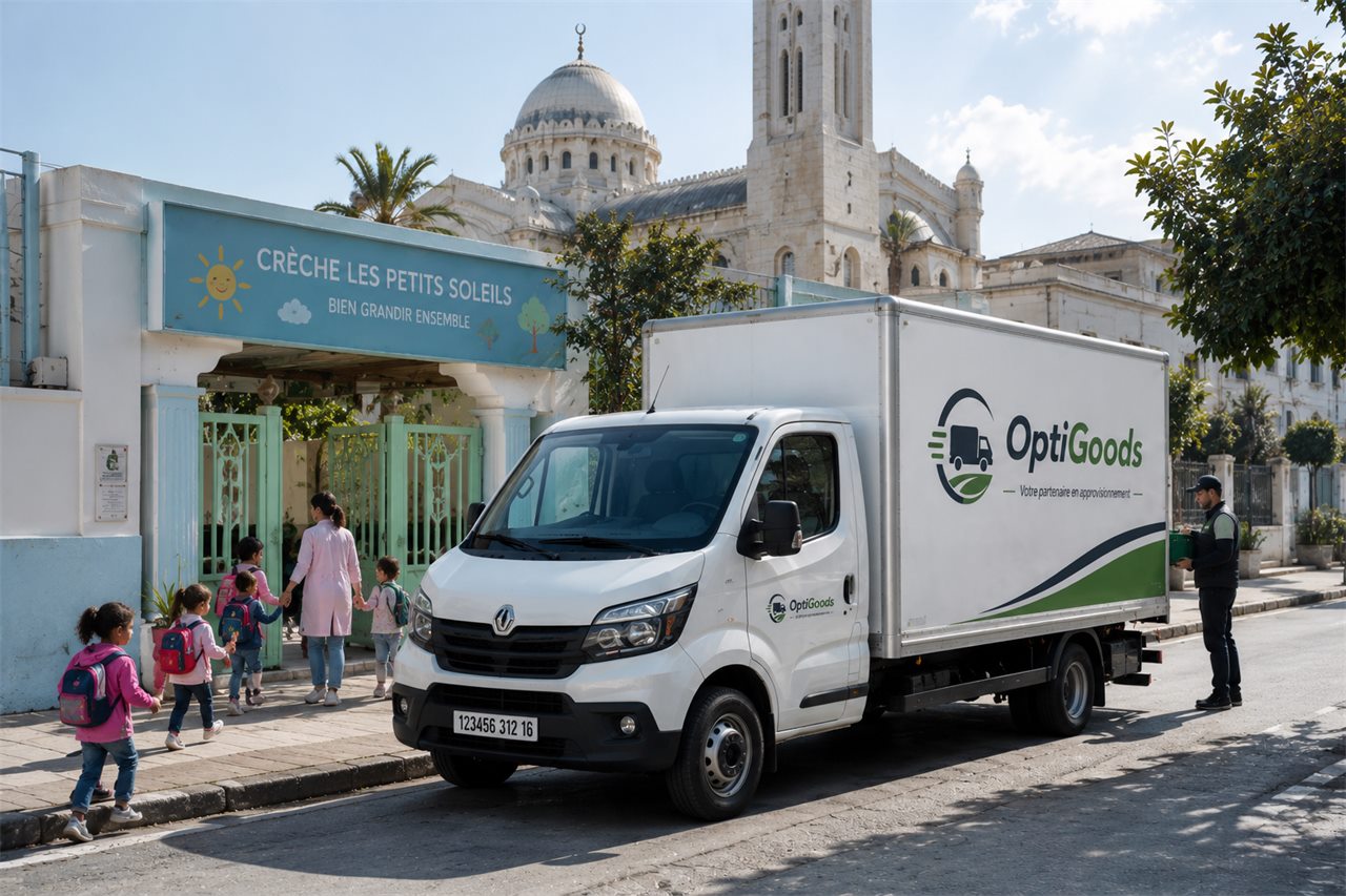 Camion de livraison OptiGoods